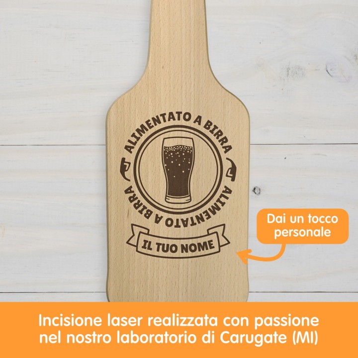 Tagliere personalizzato Alimentato a birra