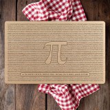 Tagliere personalizzato Pi Greco