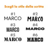 Borraccia termica personalizzata con nome