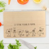 Tagliere personalizzato Verdure allegre