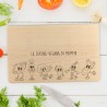 Tagliere personalizzato Verdure allegre