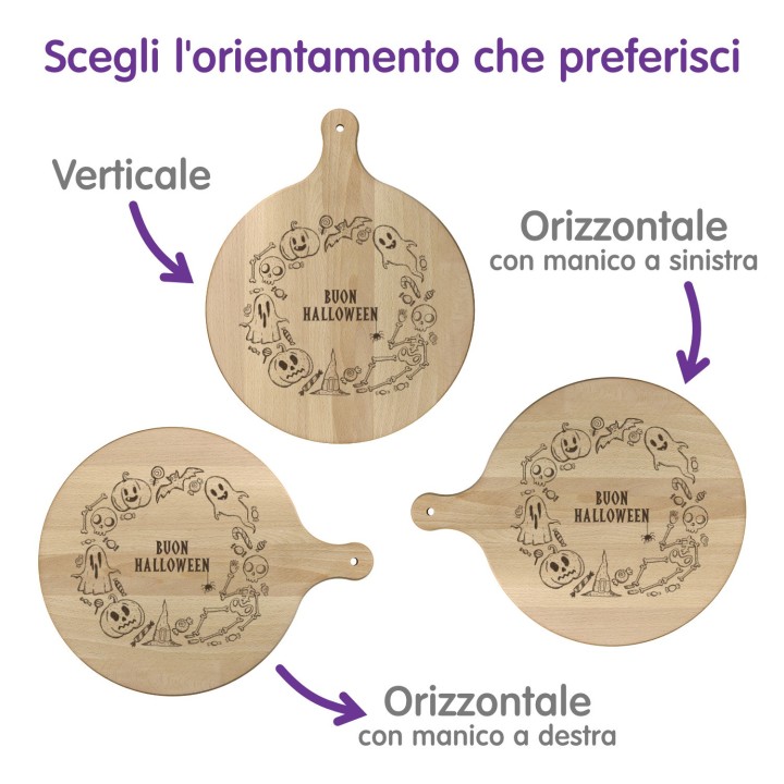 Tagliere personalizzato di Halloween