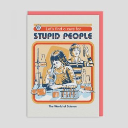 Biglietto di auguri Stupid people