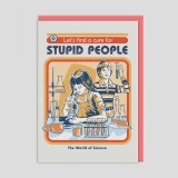 Biglietto di auguri Stupid people