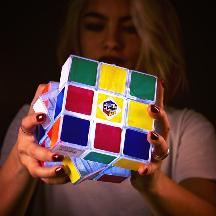 Lampada Cubo di Rubik