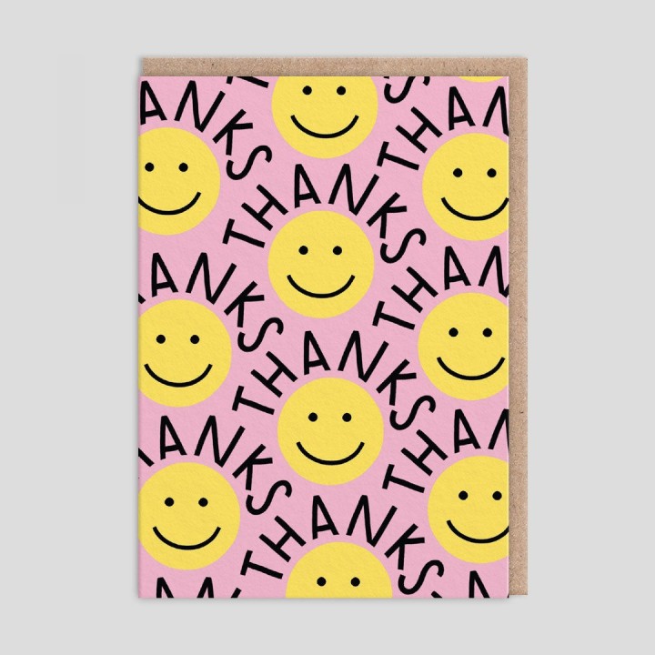 Biglietto di ringraziamento Smile