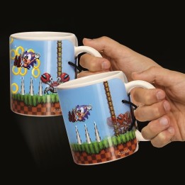 Mug Sonic con cover lenticolare