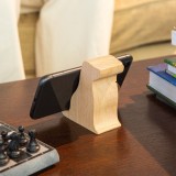 Stand per smartphone Cane in legno