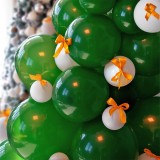 Albero di Natale di palloncini fai da te