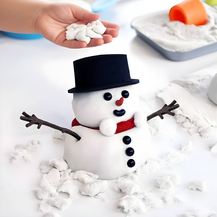 Pupazzo di neve fai da te