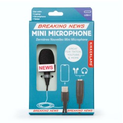 Mini microfono Breaking News