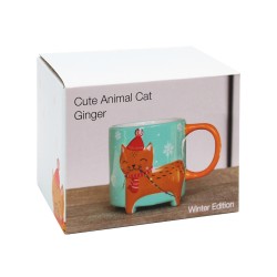 Tazza gatto natalizio