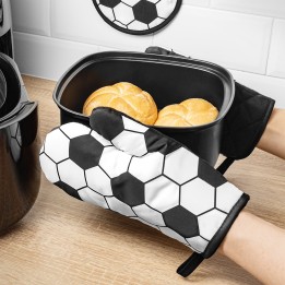Guanti da forno e presina da Calcio