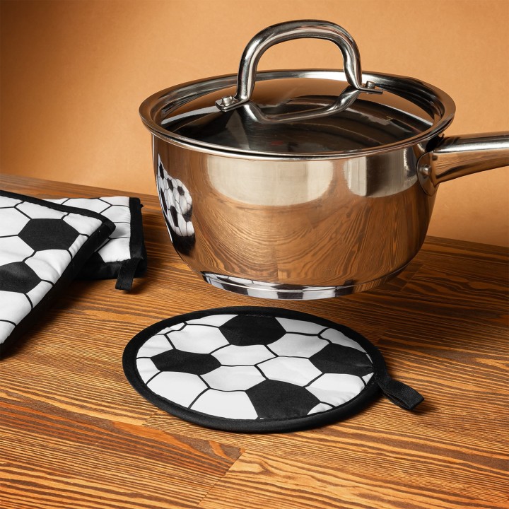 Guanti da forno e presina da Calcio