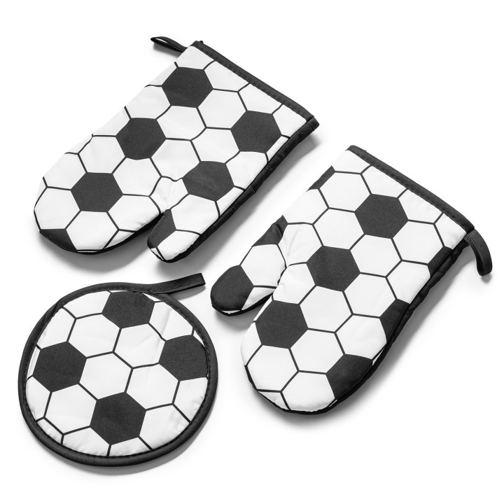 Guanti da forno e presina da Calcio