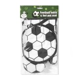Guanti da forno e presina da Calcio