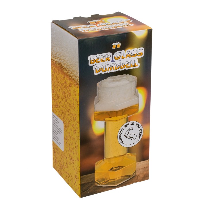 Bicchiere da birra da palestrato