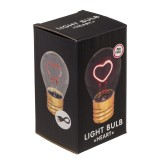 Lampadina senza fili - Cuore
