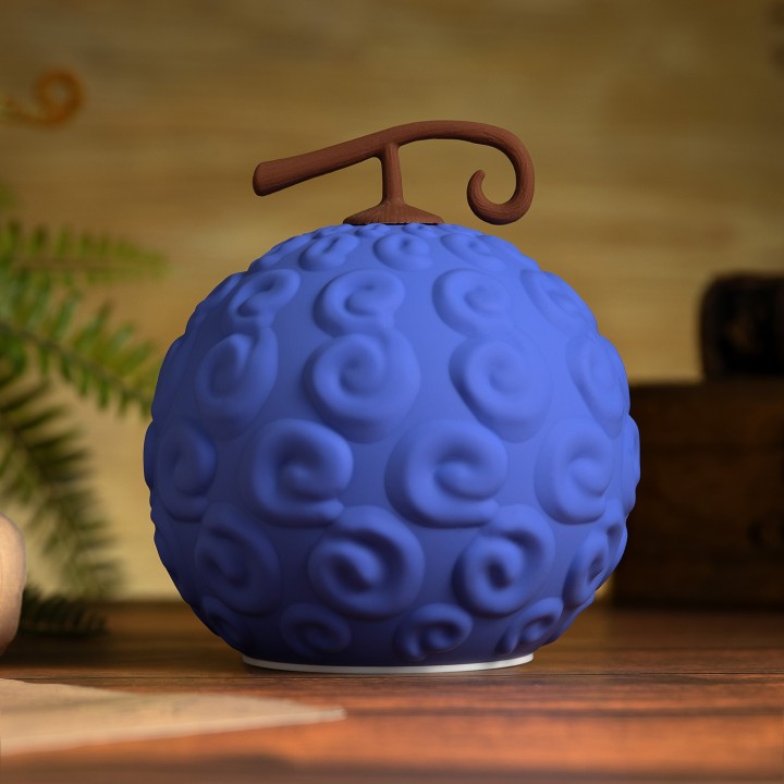 Lampada frutto Gum Gum di One Piece