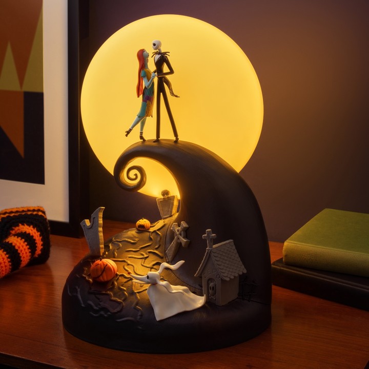 Lampada diorama Nightmare Before Christmas