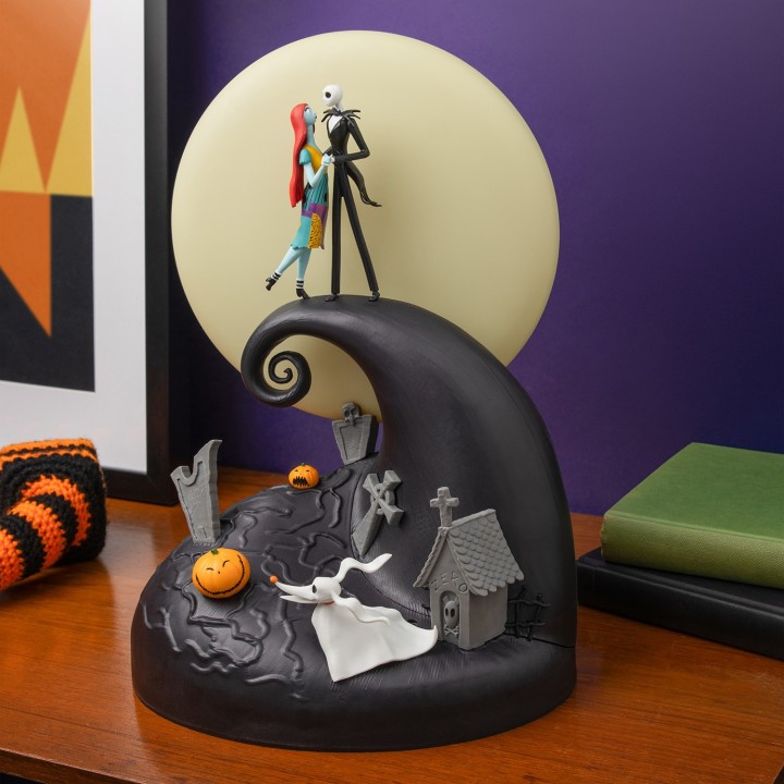 Lampada diorama Nightmare Before Christmas