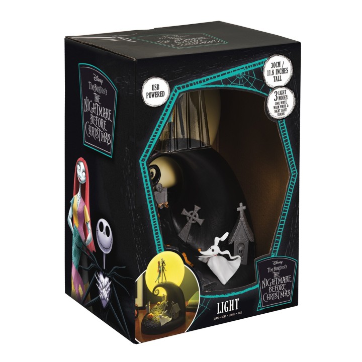 Lampada diorama Nightmare Before Christmas