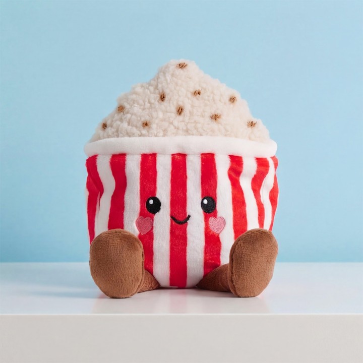 Personaggio Popcorn da microonde