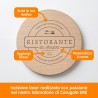 Tagliere personalizzato Ristorante di casa - rotondo