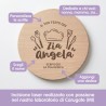 Tagliere personalizzato La cucina della nonna - rotondo