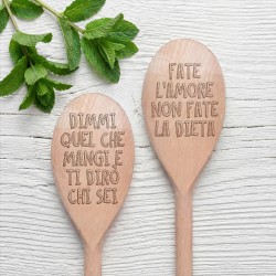 Cucchiaio personalizzato con scritta