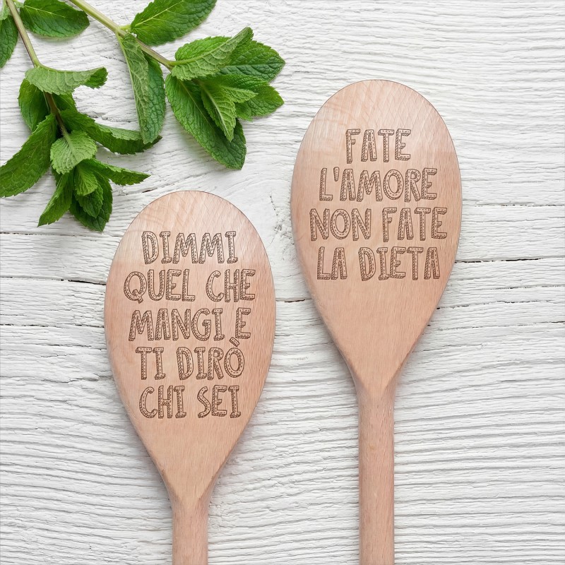 Cucchiaio personalizzato con scritta