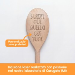Cucchiaio personalizzato con scritta