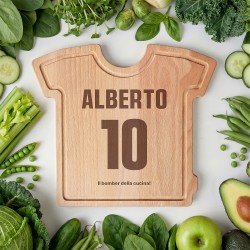 Tagliere maglia sportiva personalizzato