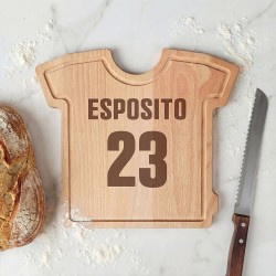 Tagliere maglia sportiva personalizzato