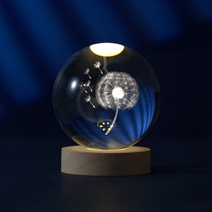 Lampada sfera Dente di leone