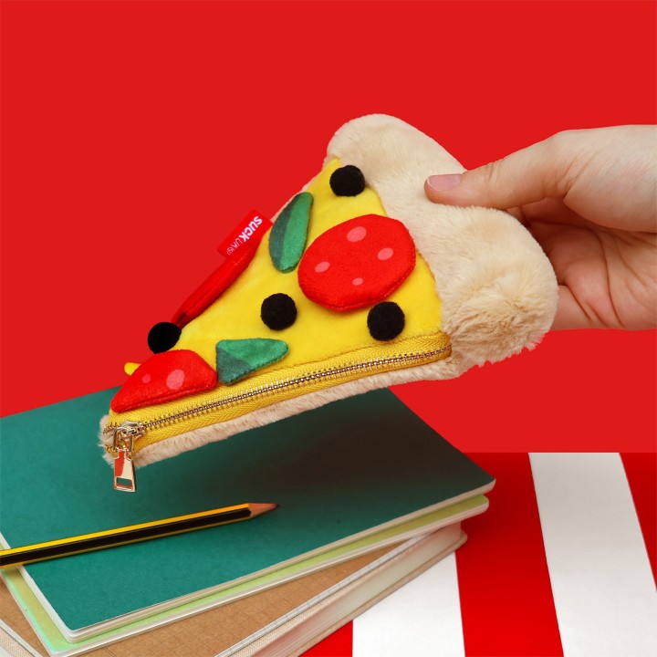 Astuccio Pizza di peluche