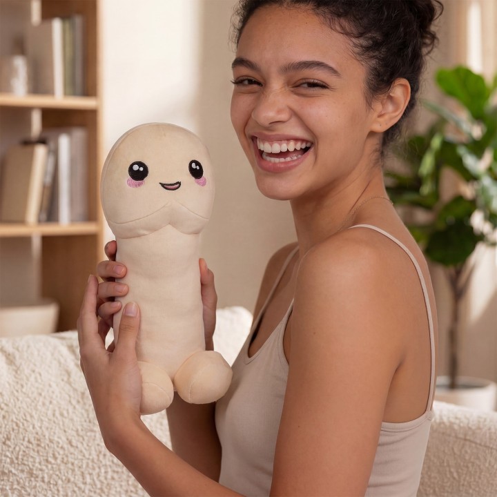 Pene di peluche