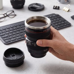 Thermos obiettivo fotografico