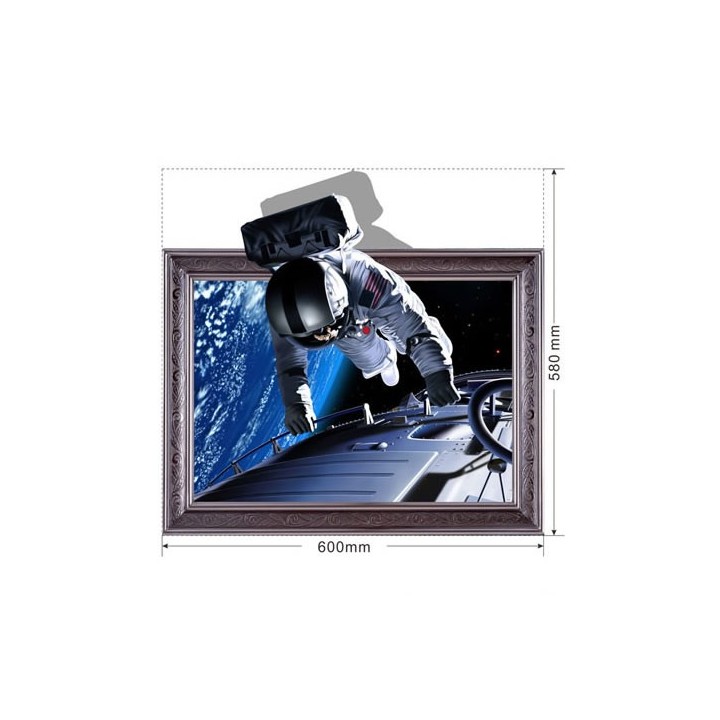 Adesivo da Muro Astronauta