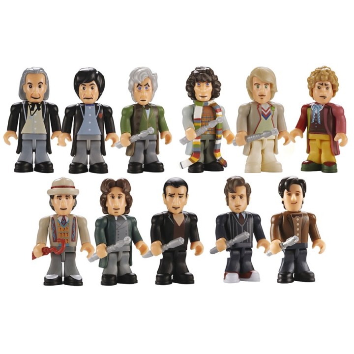 Set personaggi da collezione Doctor Who