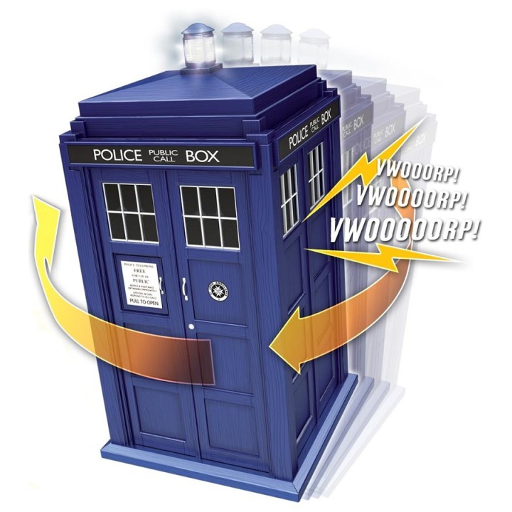 TARDIS con Sensore di Movimento
