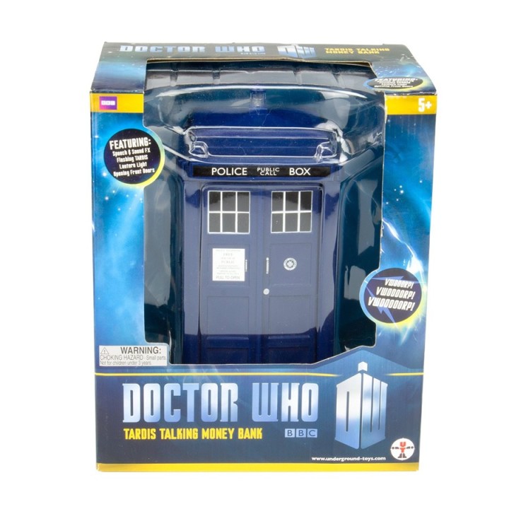 Salvadanaio TARDIS con Effetti Sonori