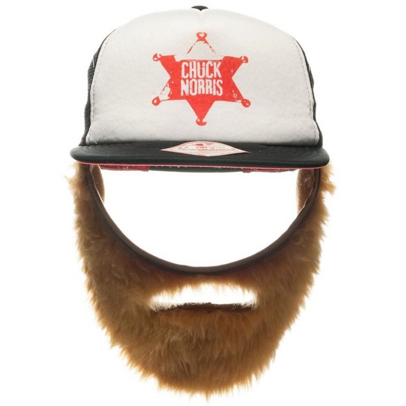 Cappello con Barba Chuck Norris