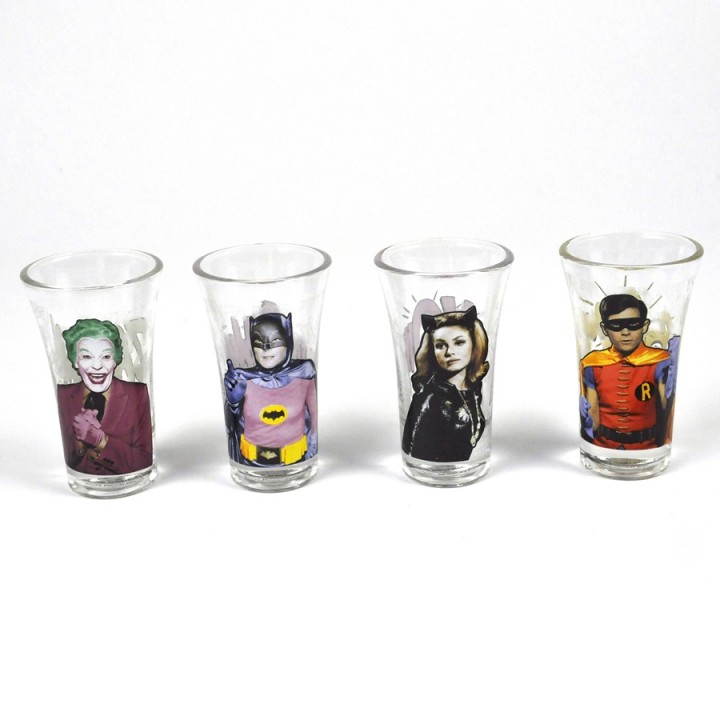 Set bicchierini Batman 1966