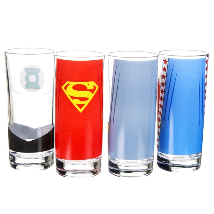 Set Bicchieri Justice League