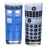 Bicchieri Doctor Who - TARDIS e Dalek