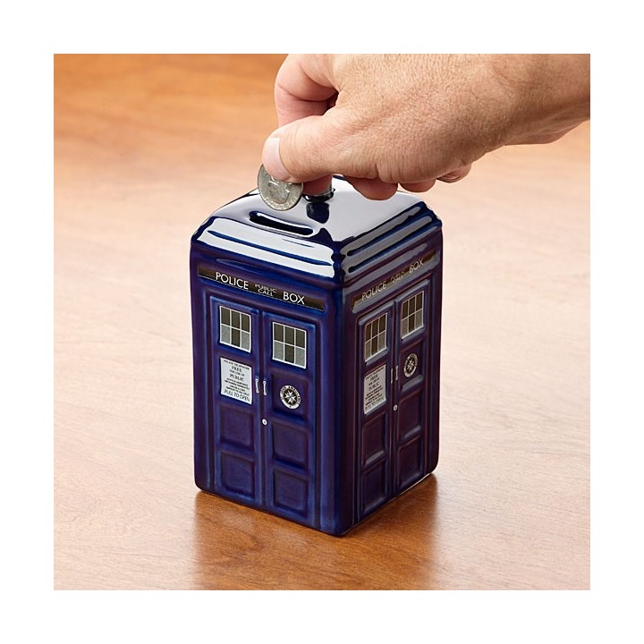 Salvadanaio Doctor Who TARDIS