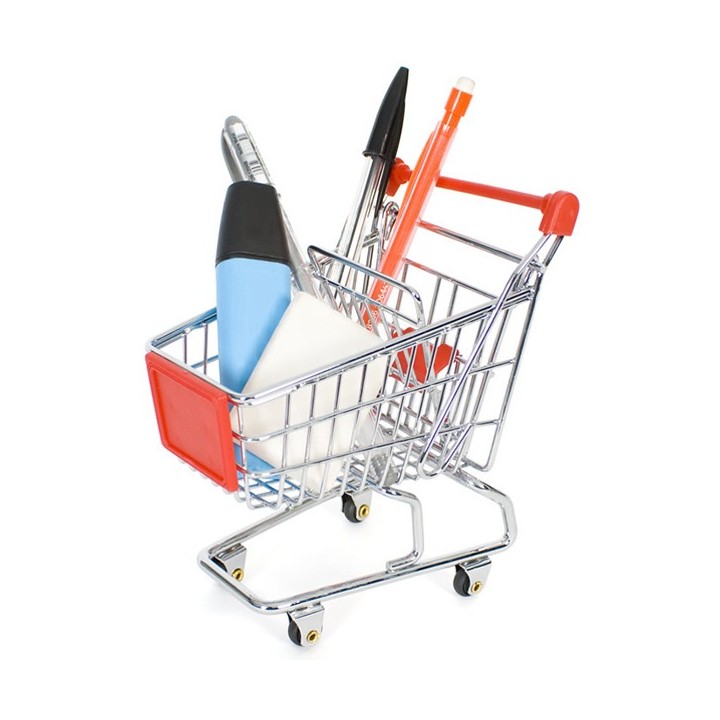 Carrello della spesa portaoggetti