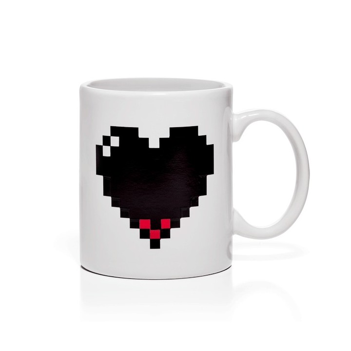 Mug Cuore 8-bit Termosensibile