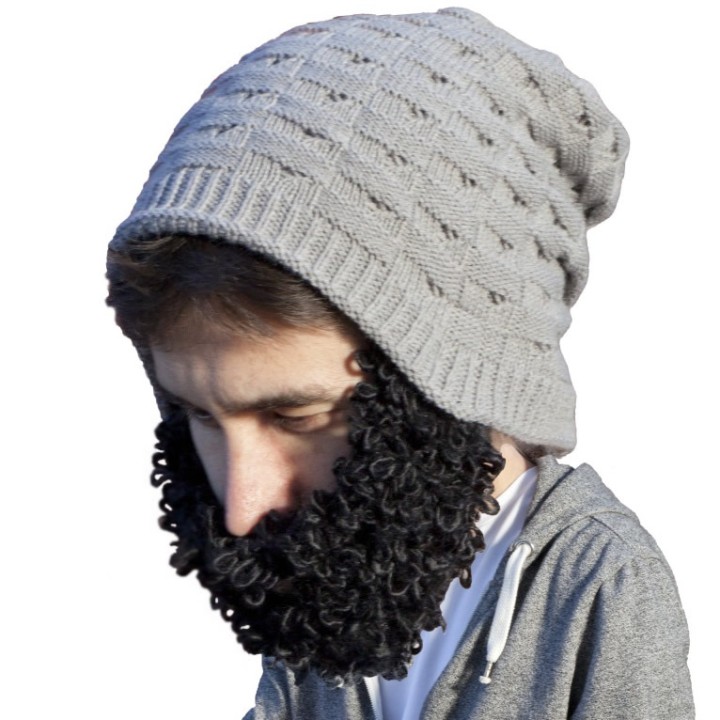 Cappello con Barba riccia